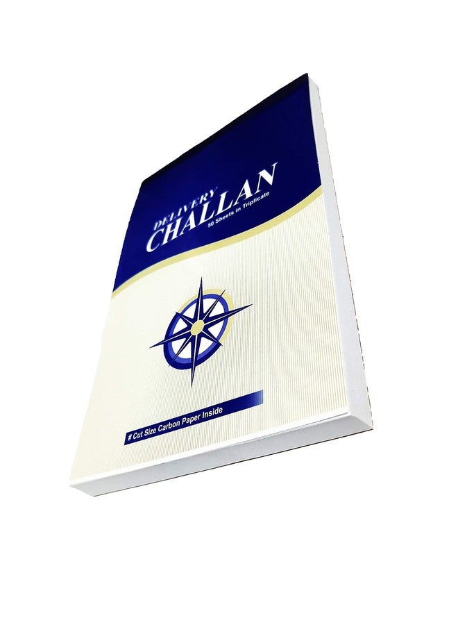 LRS Delivery Challan Book - Triplicate - 50 Sets(50 Printed + 50 Printed + 50 Plain) (Pack of 3) - Image 1