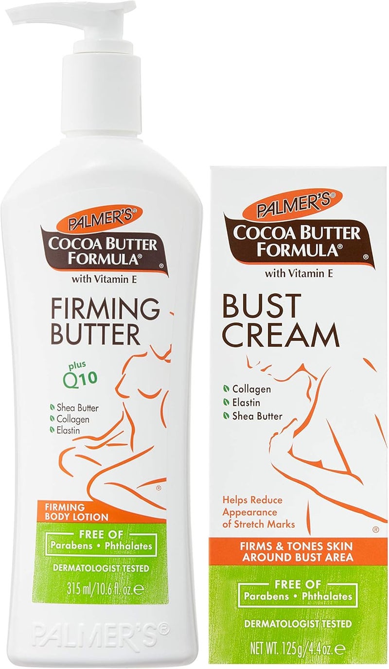 مجموعة بالمرز لزبدة الكاكاو الم firming زبدة كريم الثدي