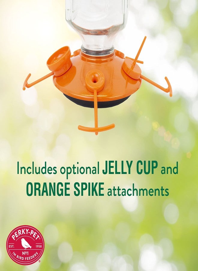 Perky-Pet 9113-2 Top-Fill Glass Oriole Feeder - 22 Oz, Orange - Image 5