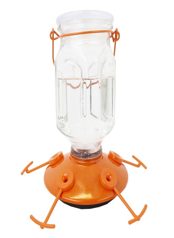 Perky-Pet 9113-2 Top-Fill Glass Oriole Feeder - 22 Oz, Orange - Image 1