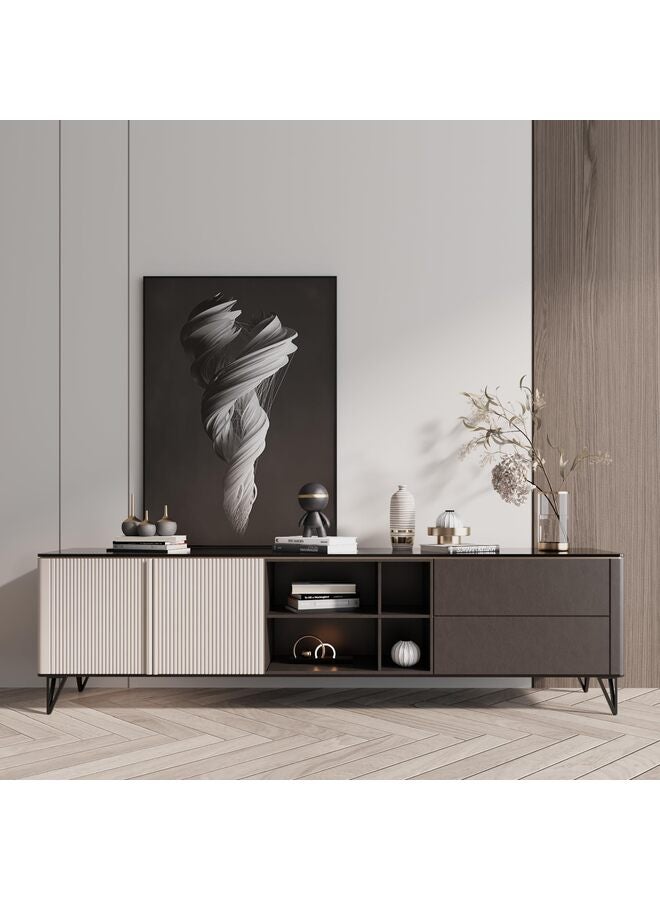 يُسلِّم 4 قطع 15 سم أرجل أثاث معدنية أرجل خزانة أريكة، أقدام طاولة مثلثة من الحديد، أرجل دبوس الشعر البديلة DIY لسرير حامل تلفزيون طاولة قهوة مقعد خزائن طاولة جانبية (أسود) - Image 4