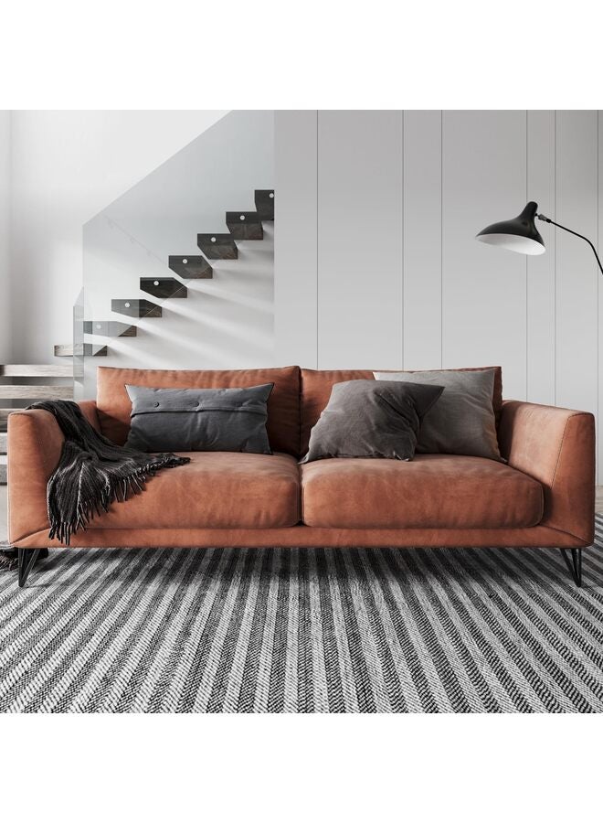 يُسلِّم 4 قطع 15 سم أرجل أثاث معدنية أرجل خزانة أريكة، أقدام طاولة مثلثة من الحديد، أرجل دبوس الشعر البديلة DIY لسرير حامل تلفزيون طاولة قهوة مقعد خزائن طاولة جانبية (أسود) - Image 5