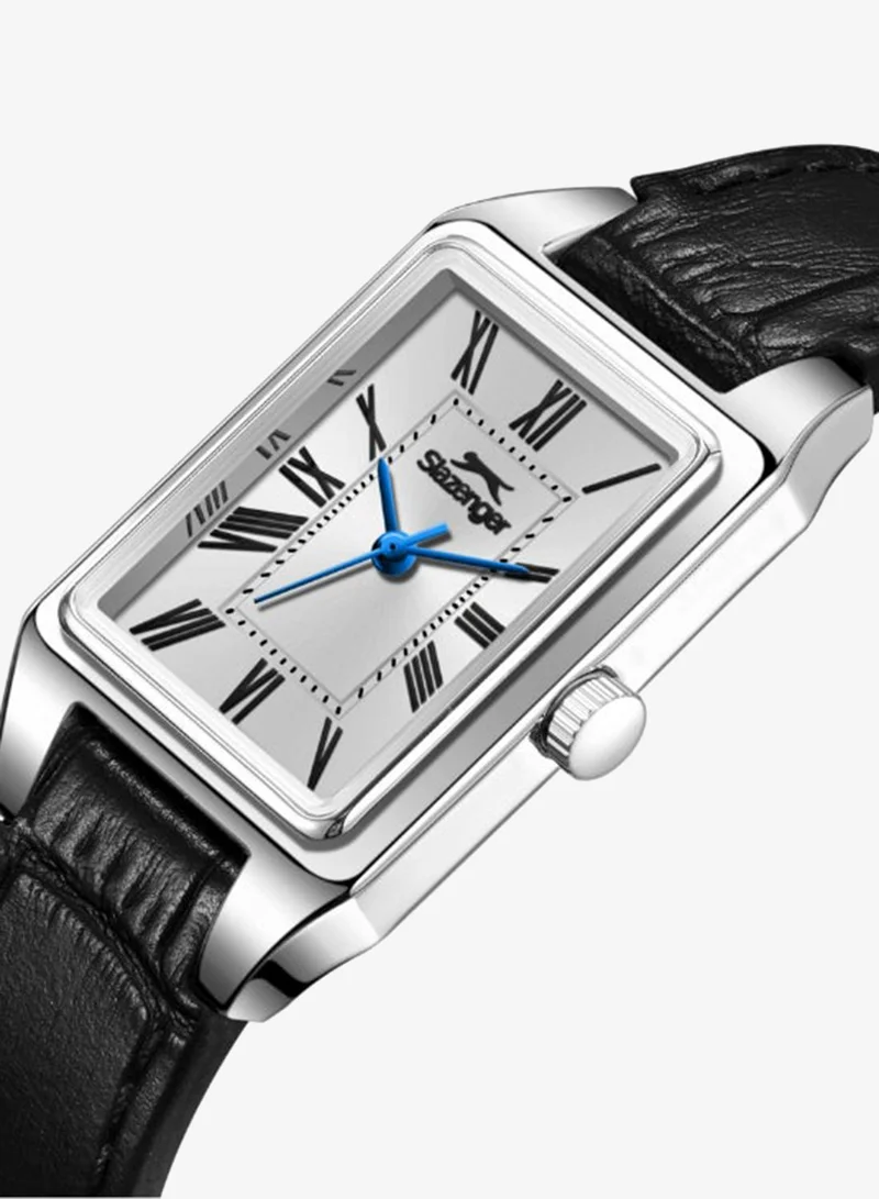 Slazenger silver Women's Leather Analog Watch SL.9.2525.3.01 - 23x39,1 mm for Women | Best Price UAE