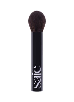 Saie The Fluffy Brush - Soft, Multi-Use Pressed + Loose Powder Brush - Fluffy Makeup Brush with Tapered Tip for Precise Application - Vegan, Cruelty-Free (1 Count)
