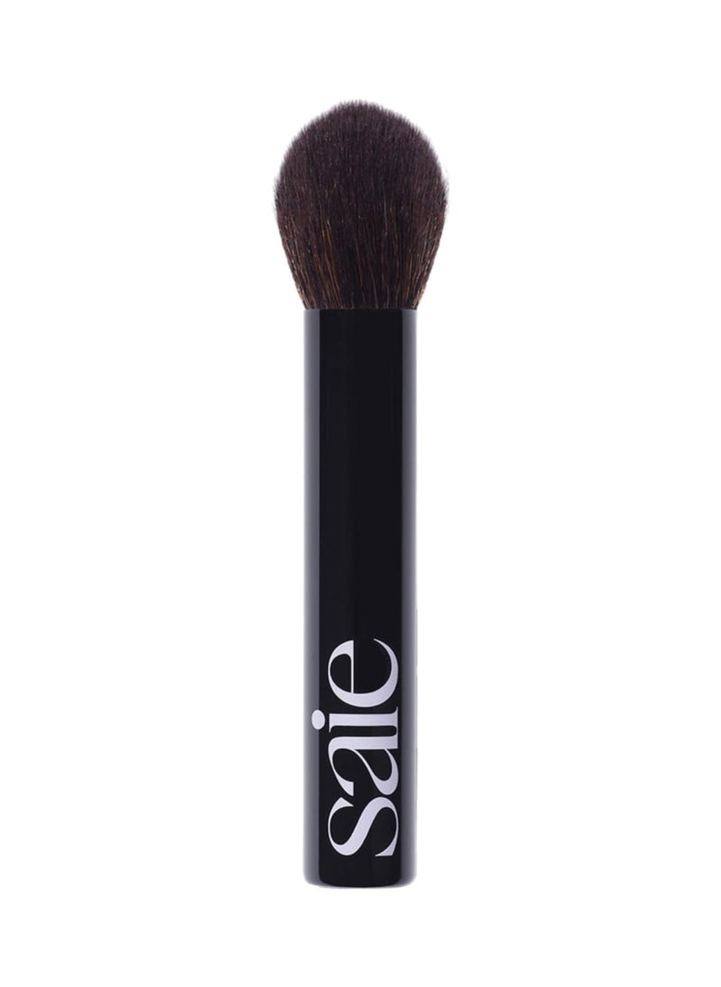 Saie Saie The Fluffy Brush - Soft, Multi-Use Pressed + Loose Powder Brush - Fluffy Makeup Brush with Tapered Tip for Precise Application - Vegan, Cruelty-Free (1 Count)  - Image 1