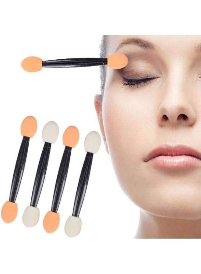 10 فرش ظلال عيون بإسفنجة ناعمة بيضاوية الشكل لتطبيق ودمج ظلال العيون بدقة وسهولة – مثالية للمكياج اليومي والسفر ولإطلالة عيون احترافية - Image 4