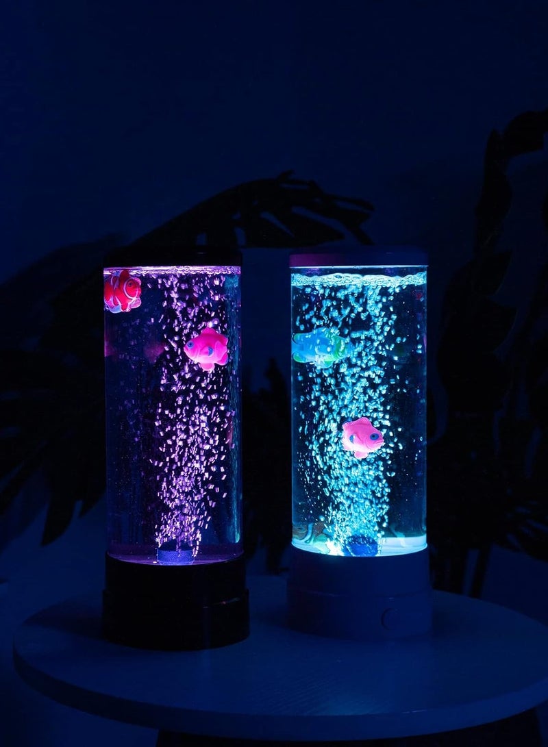 ELTRAZONE "16-Color Fish Lava Lamp with Bubbles – Remote-Controlled Night Light & Mood Lamp (Black)" - Image 3