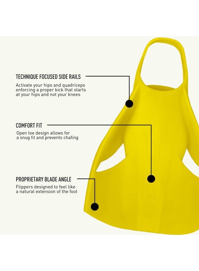 FINIS Edge Swim Fins for Men & Women - 100% Silicone Training Fins - Build Leg Strength & Endurance - 2XL - Image 4
