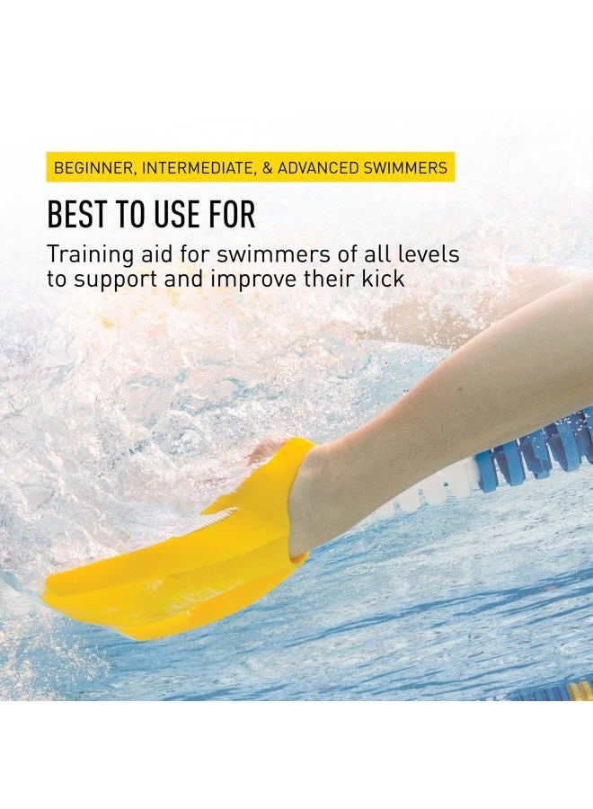 FINIS Edge Swim Fins for Men & Women - 100% Silicone Training Fins - Build Leg Strength & Endurance - 2XL - Image 5