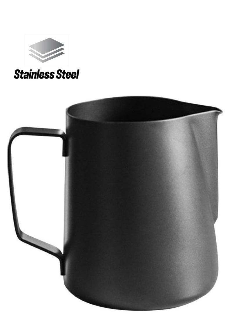 NIBEMINENT Frother Steamer Cup Black 