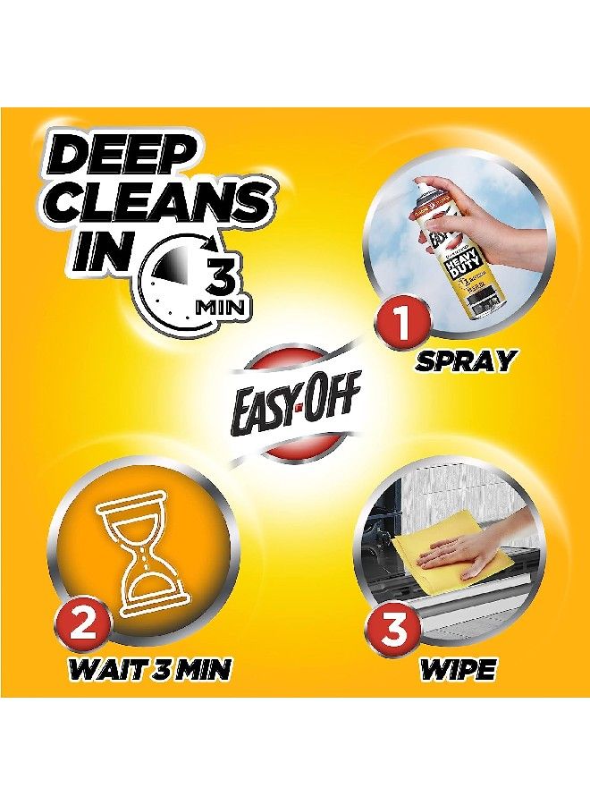 إيزي أوف منظف الأفران إيزي أوف قوي المفعول – بخاخ إزالة الدهون والأوساخ المحروقة للأفران والشوايات، تركيبة تنظيف عميق سريعة لإزالة البقع الصعبة وبقايا الكربون - Image 3