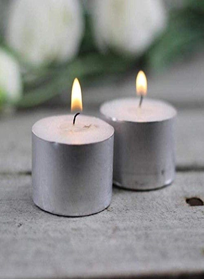 FIVON 8-9 Hour Burning Time Mega Candles Unscented White Jumbo Tea Lights Candle for Diwali, Home D?cor, Receptions, Birthdays, Celebrations, Party Favors & More (70) - Image 2