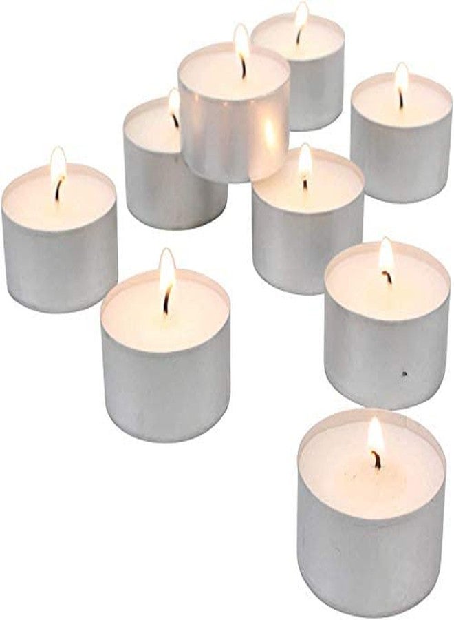 FIVON 8-9 Hour Burning Time Mega Candles Unscented White Jumbo Tea Lights Candle for Diwali, Home D?cor, Receptions, Birthdays, Celebrations, Party Favors & More (70) - Image 1