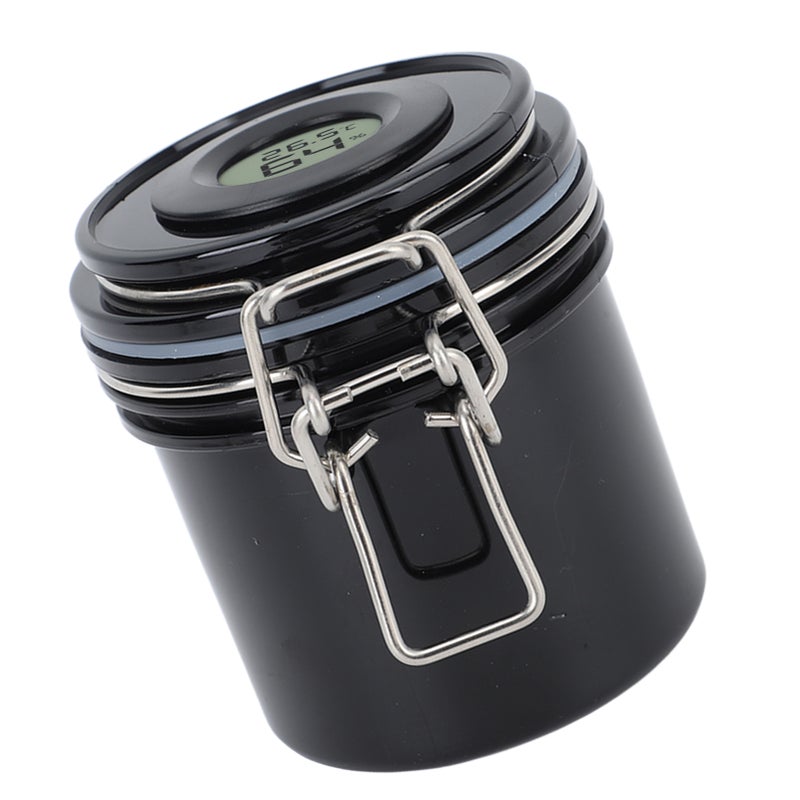 200ml Eyelash Glue Storage Tank with Screen Display Sealed Jar Activated Carbon Container for Lash Extension Grafting Eyelash Black - Image 5