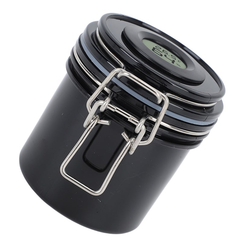 200ml Eyelash Glue Storage Tank with Screen Display Sealed Jar Activated Carbon Container for Lash Extension Grafting Eyelash Black - Image 4