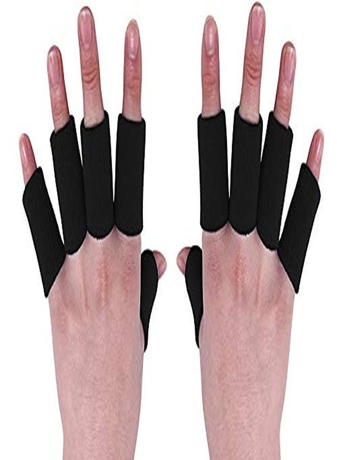 TIMA Fingers Support 10pcs Summer Finger Sleeves Sport Elastic Arthritis Trigger Braces Knuckle Compression Protector Prevent Calluse - Image 1