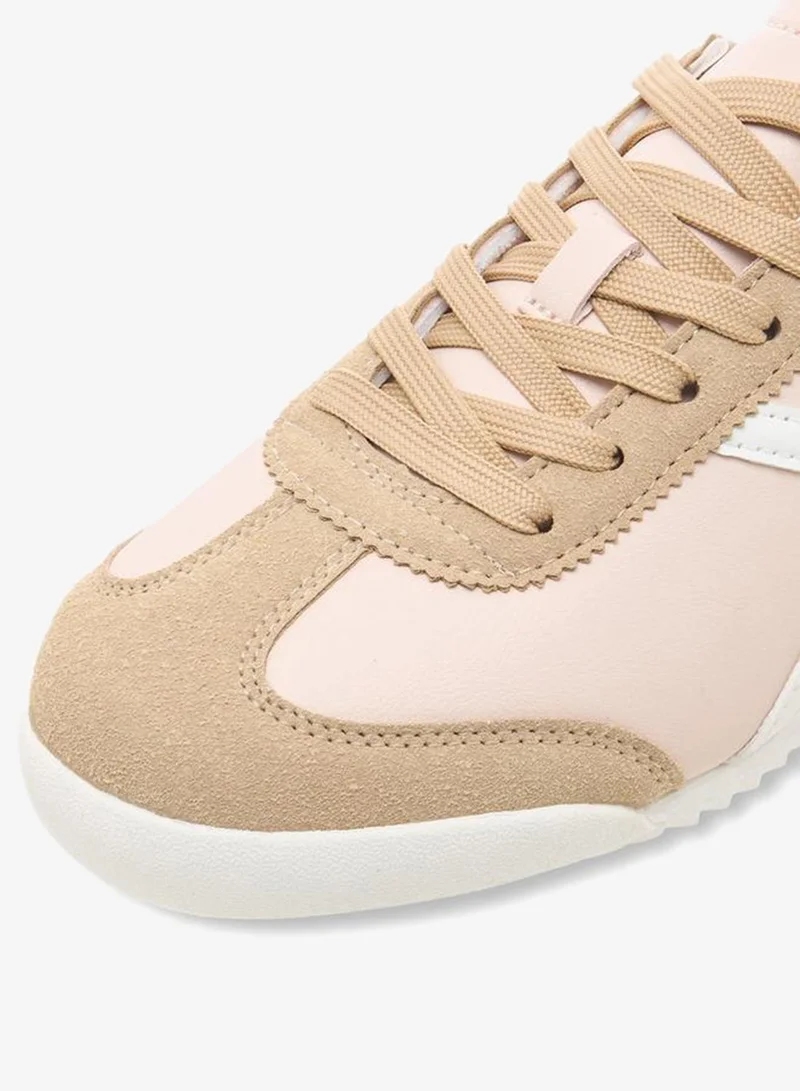 Paprika PINK Women Lace-Up Ankle Sneakers for Women | Best Price UAE