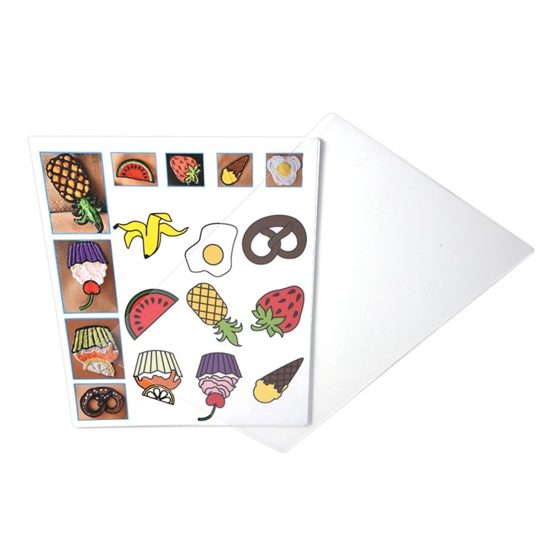 3D Pen Template 250Mm X 170Mm 20Pcs Dual-Sided Patterns - Reusable Eco-Friendly Material Cartoon Stencil for Kids DIY Craft - Image 1