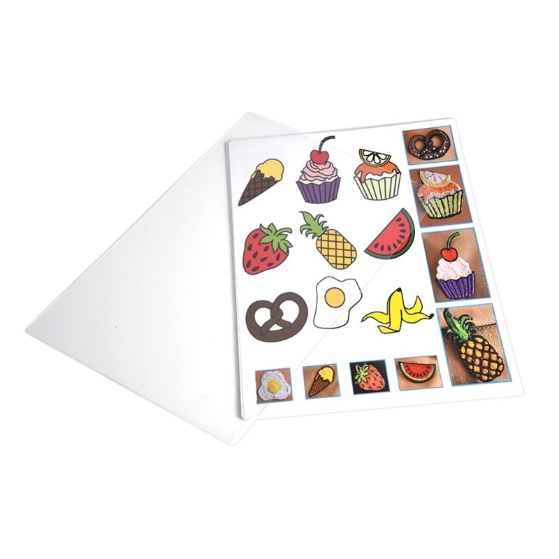 3D Pen Template 250Mm X 170Mm 20Pcs Dual-Sided Patterns - Reusable Eco-Friendly Material Cartoon Stencil for Kids DIY Craft - Image 5