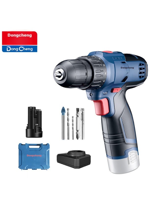 DONG Cheng Dongcheng Lithium Battery Drill Wjz1201d, Electric Drill, Power Screwdriver, Multi-functional Household Drill - Image 1