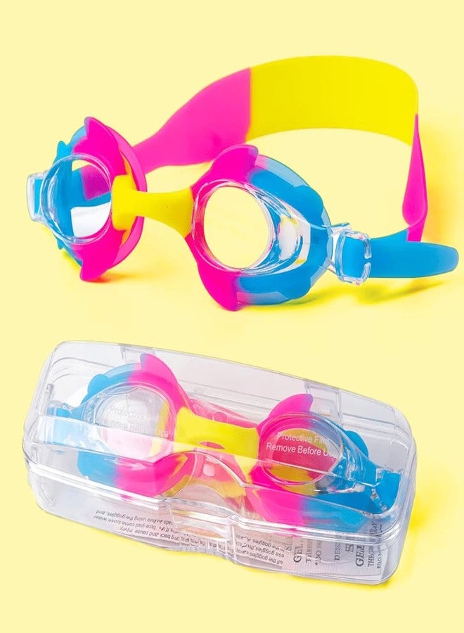 First Lens Fishy Shark Swimming Set For Kids -A4-K008 (Age 4 to 12) - Pink - Image 2