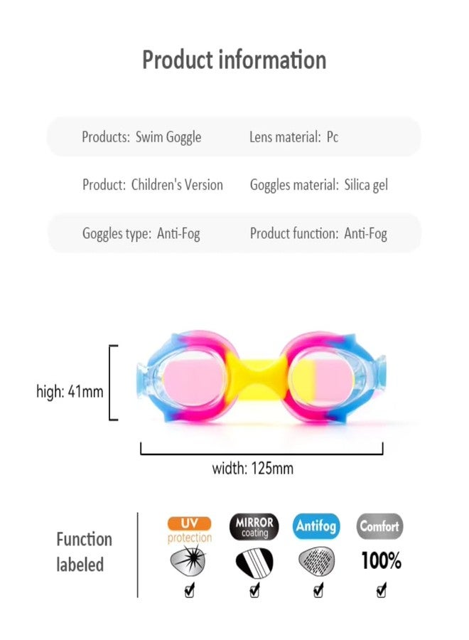 First Lens Fishy Shark Swimming Set For Kids -A4-K008 (Age 4 to 12) - Pink - Image 5