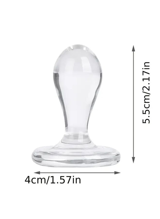 Clear Glass Stamp For DIY Crafts Ceramic Art Tool Hand Press Design Creative Gift - Image 2