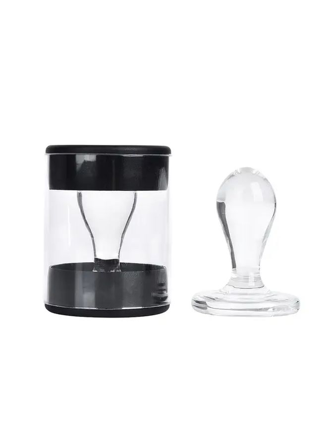 Clear Glass Stamp For DIY Crafts Ceramic Art Tool Hand Press Design Creative Gift - Image 3