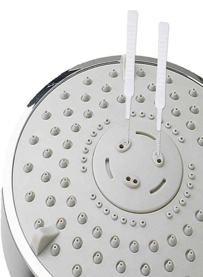 lasuroa 70pcs Shower Head Cleaner Tools, 2 Styles Showerhead Cleaning Brushes Picks Bathroom Household Accessories for Unclogging Tiny Nozzles Small Holes Faucets Sink Gaps(Orange & White) - Image 4