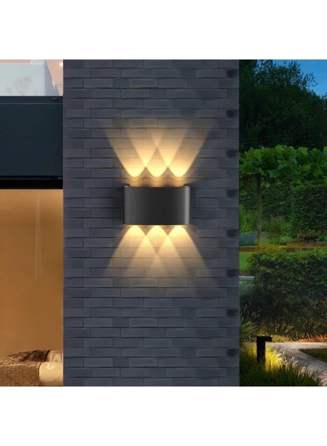 نجفة شوب إضاءة حائط عصرية مزابليك شادو LED مودرن – دوجة، خامة أكليرك قوية، موفر للطاقة - Image 2