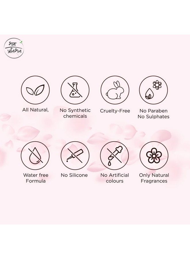 SHAT PRATISHAT Natural Body Moisturizing Lotion Chemical Freey Protection From Dryness Natural Rose & Vetiver Essential Oil For All Skin Types 200Ml - Image 5