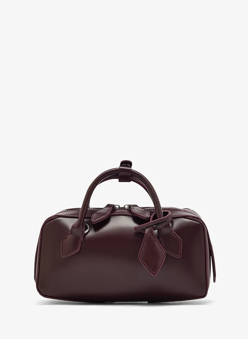 ELLA East-To-West Top Handle PU Crossbody