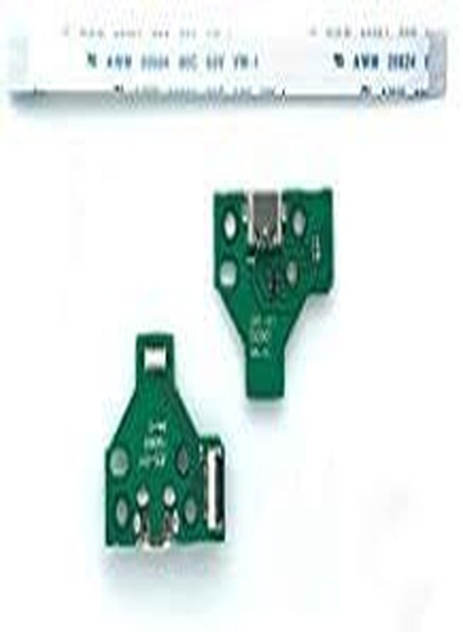 Ambertown لوحة مقبس شحن USB 12 دبوس من أمبرتاون مع كابل مرن لجهاز تحكم PS4 - Image 1