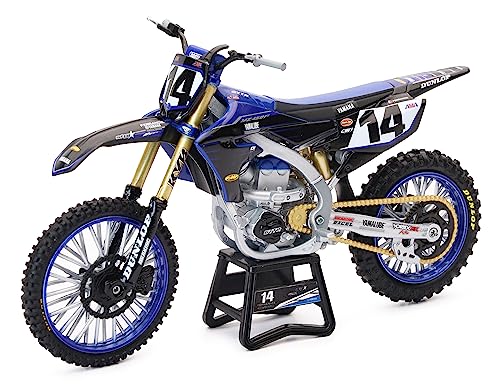 NewRay New Ray Yamaha YZ450F Championship Edition Motorcycle #14 Dylan Ferrandis Yamaha Factory Racing 1/12 Diecast Model - Image 4