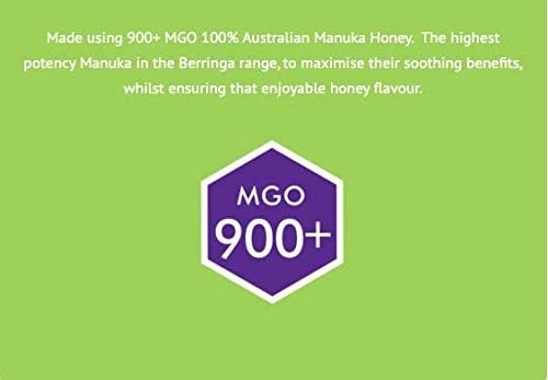 BERRINGA Australian Manuka Honey Lozenges Lemon Menthol MGO 900 53 oz 30 Count - Image 2