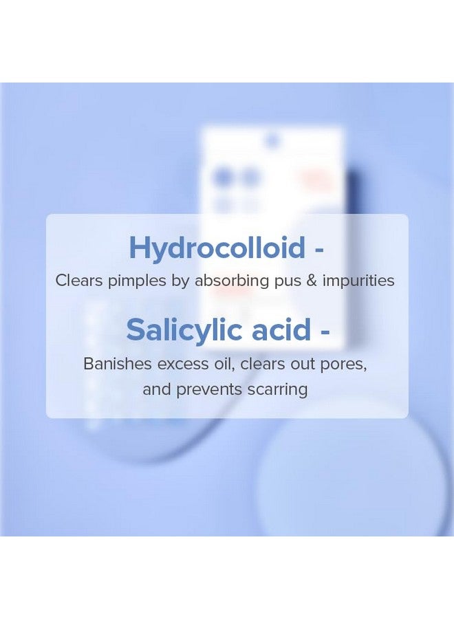 نوا لاصقات حب الشباب | 36 لاصقة من الهيدروكولويد وحمض الساليسيليك | تمتص الزيوت وتمنع الندبات | علاج ليلي | لجميع أنواع البشرة | لاصقات حب الشباب للوجه - Image 3