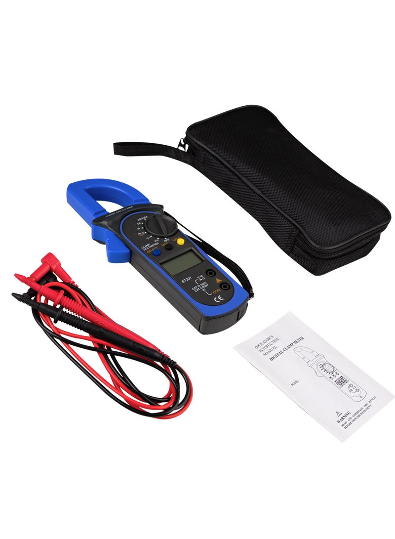 ANENG ST201 Digital Clamp Multimeter 4000 Counts Clamp Ammeters Transistor Capacitor Tester Power Test Automotive AC / DC Voltage Current Tester - Image 4