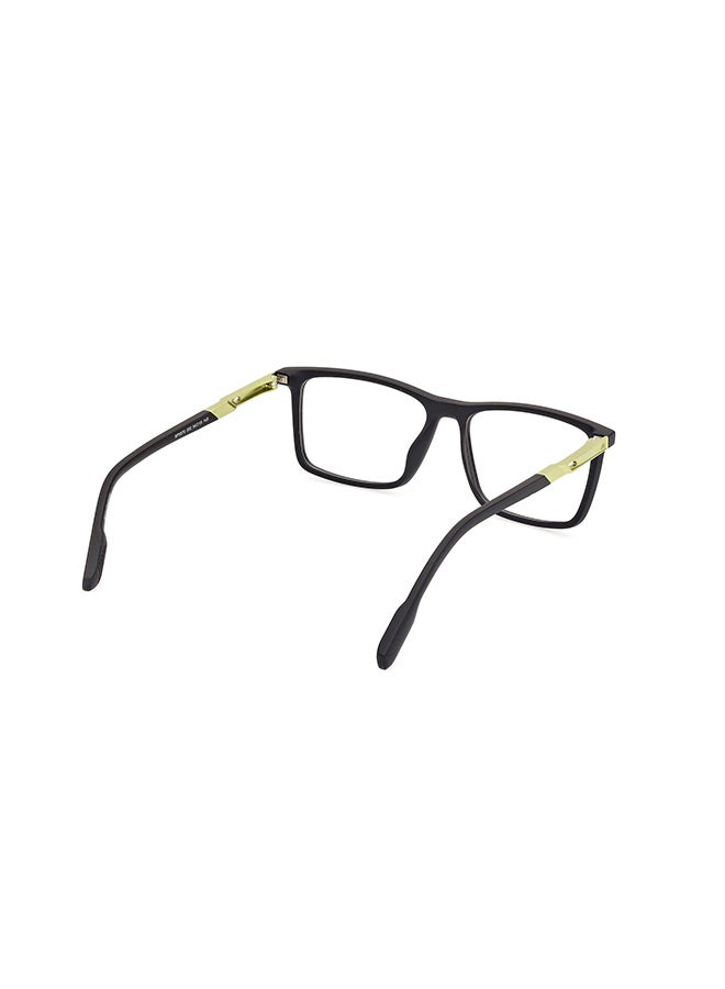 Adidas إطارات نظارات مستطيلة للرجال باللون الأسود غير اللامع ADIDAS SP507000254 54 مم - Image 5