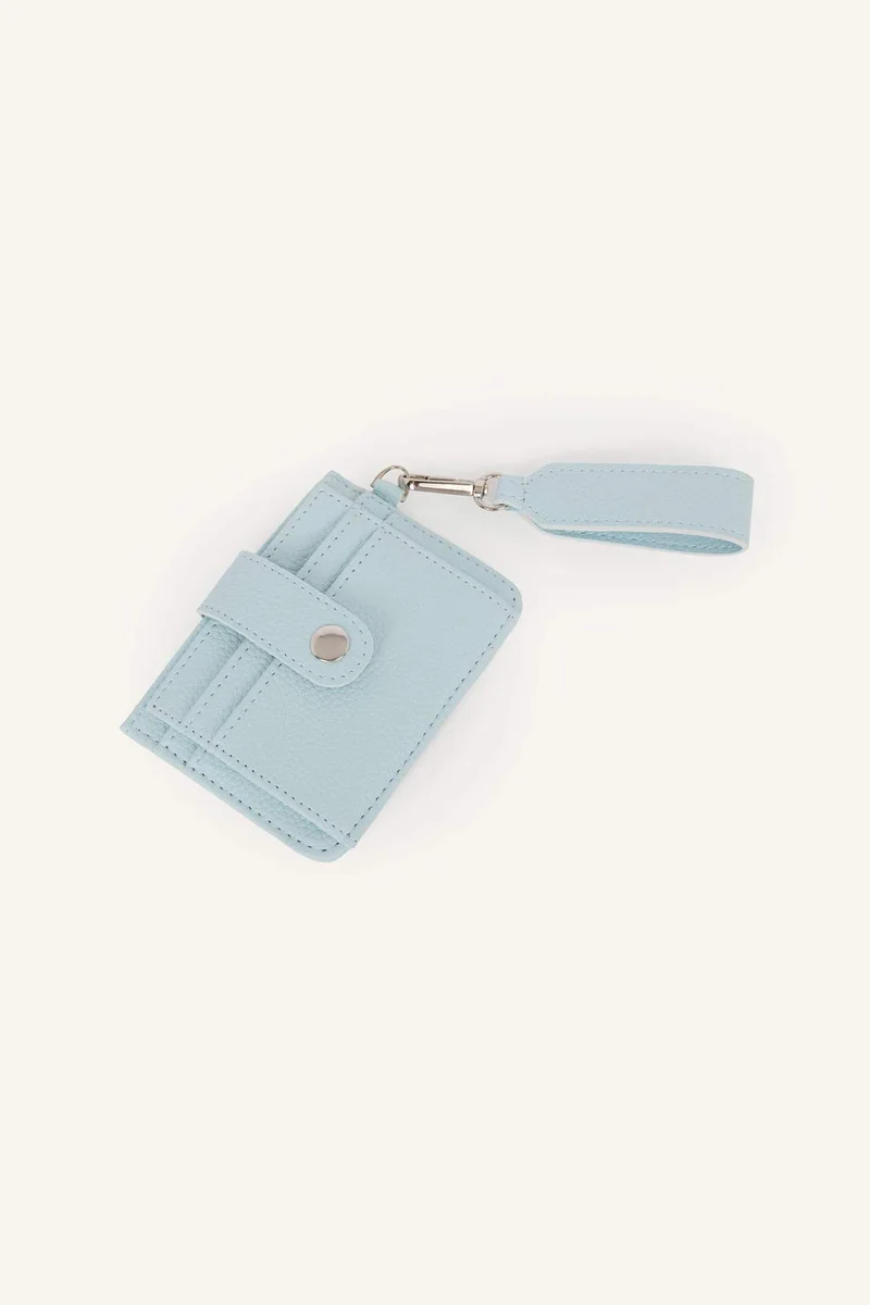 Defacto  Woman Faux Leather Business Card Wallet for Women | Best Price UAE