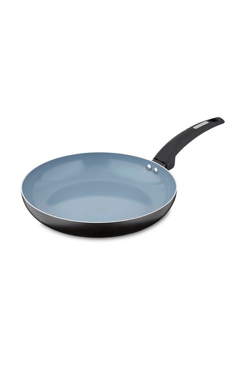 Tower Cerasure 24cm Aluminium Non-Stick Ceramic Frying Pan | Bonded Base | PFAS PFOA PTFE Free Skillet | All Kitchen Stovetop Compatible Fry Pan | Cool-Touch Handle | Dishwasher Safe | Graphite Grey & Tower Cerasure 28cm Aluminium Non-Stick Ceramic Frying Pan | Bonded Base | PFAS PFOA PTFE Free Skillet | All Kitchen Stovetop Compatible Fry Pan | Cool-Touch Handle | Dishwasher Safe | Graphite Grey & Tower Cerasure 5.8L (24cm) Aluminium Non-Stick Ceramic Casserole Dish with Glass Lid | Healthy Cooking Pot | All Kitchen Stovetop Compatible | Dishwasher Safe | PFOA Free Cookware Pan | Graphite Grey Bundle - Image 3