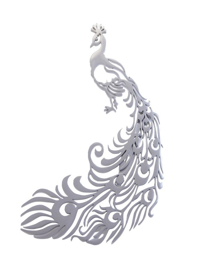 Adorn Stainless Steel Premium Designer Peacock Brooch For Men/Women (B2310) - Image 1