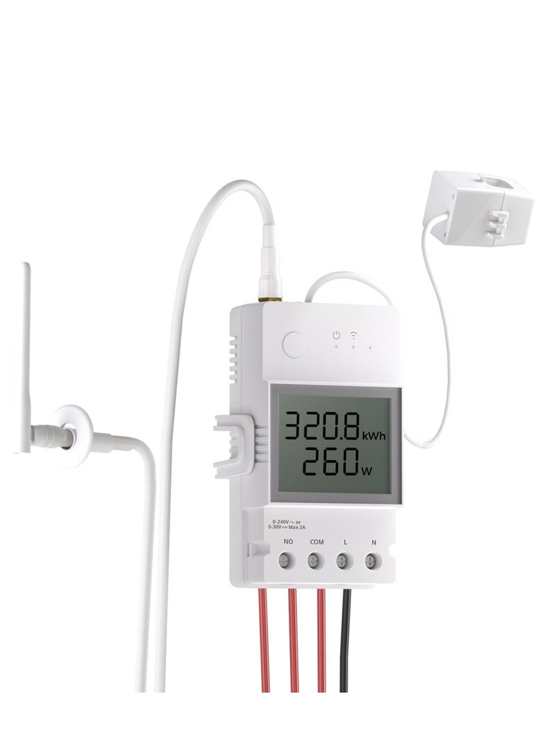 SONOFF SONOFF POWCT Ring Smart Power Meter Switch, Non-Contact AC Current Clamp Meter, Monitor Electricity Usage, Works with Alexa, Google Home - Image 1