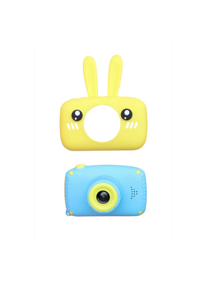 SHOPI Cartoon Rabbit Cute Selfie Rechargeable Camera 2.0 Inches Display Screen ( YELLOW ) - Image 2