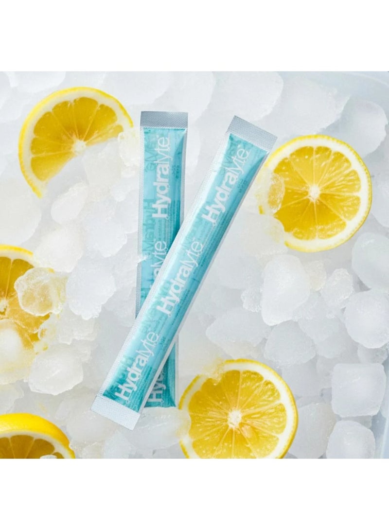 Hydralyte Colour Free Lemonade – Rehydration & Electrolyte Support – 16 Ice Blocks - Image 2