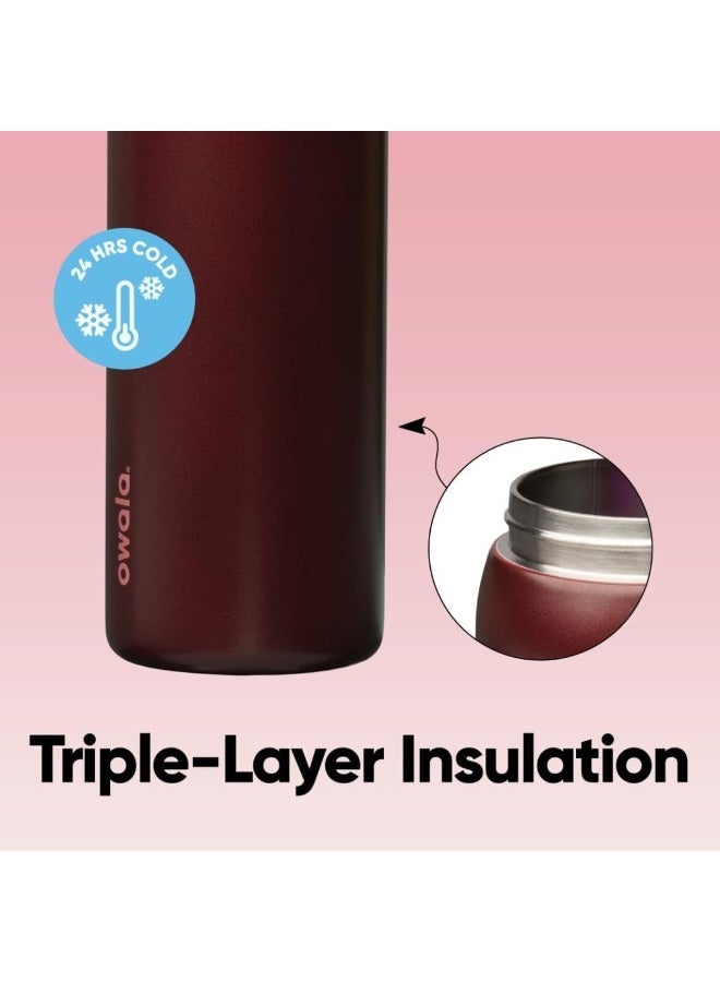 Owala Insulated Stainless Steel Water Bottle With Straw For Sports Travel And School BPA Free Sports Water Bottle - Image 4