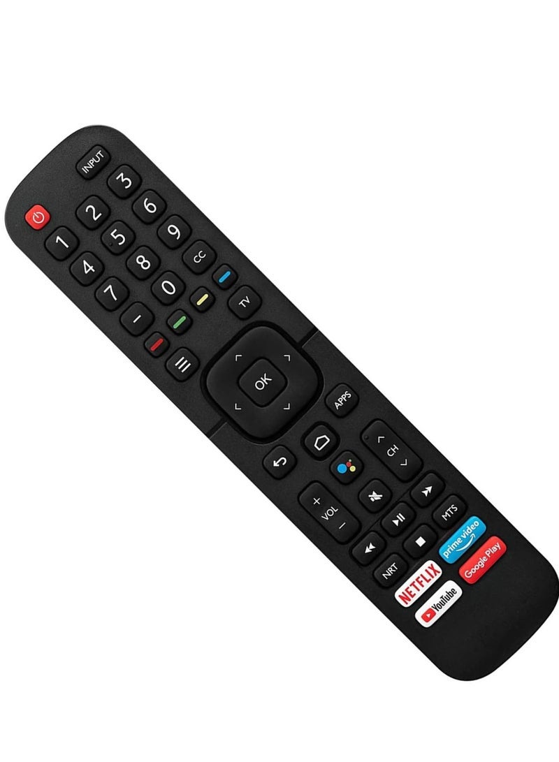 جهاز التحكم عن بُعد PopZa ERF2K60H متوافق مع تلفاز Hisense Quantum 4K ULED UHD LED الذكي - بدون تحكم صوتي مع بطارية - Image 4