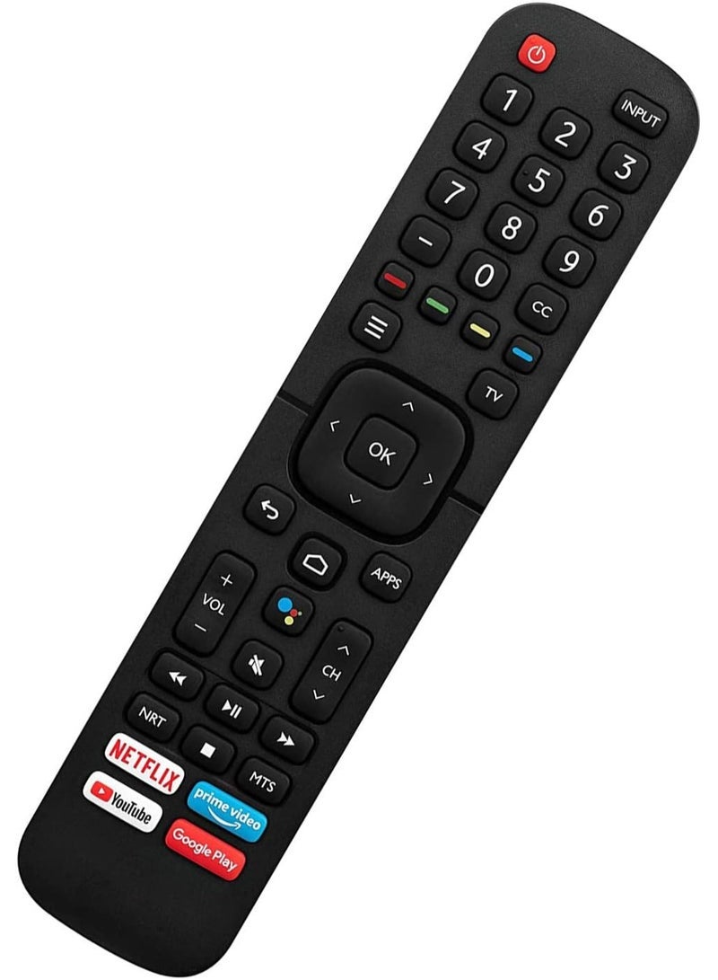 جهاز التحكم عن بُعد PopZa ERF2K60H متوافق مع تلفاز Hisense Quantum 4K ULED UHD LED الذكي - بدون تحكم صوتي مع بطارية - Image 3