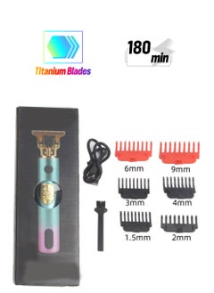 PROFESSIONAL Men's and Women's Metal Electric Hair Trimmer with Battery and Charger  - Image 1