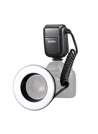 Godox MF-R76 Universal Macro Ring Flash Light GN14 10 Levels Adjustable Brightness with 8pcs Adapter Ring Large Capacity Battery Replacement - pzsku/Z31DE90E834A7C6B5AD7DZ/45/_/1694513690/0d158b2f-2aec-485b-aeb2-5989df101a8c