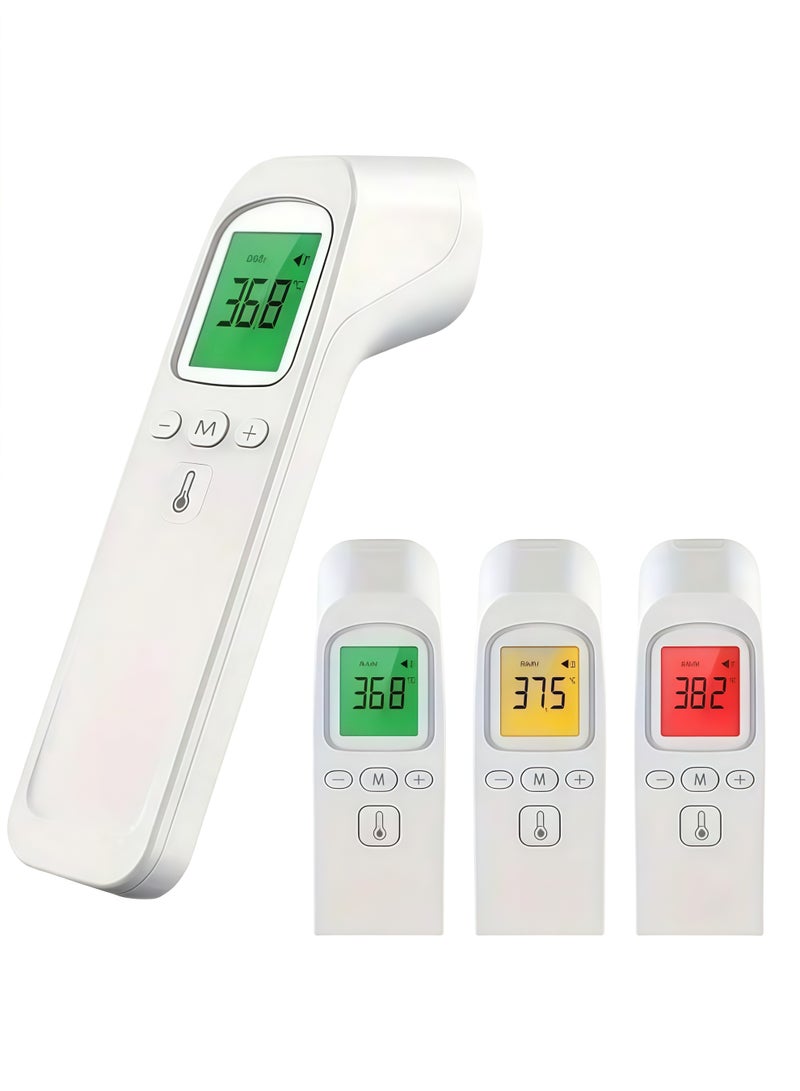 KHAJUL Infrared Digital Non-contact LCD Display Forehead Thermometer, Temperature Gun Holding to Measure Ear Temperature and Forehead Temperature - Image 1